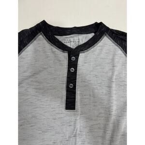 Perry Ellis Portfolio Men Gray Longsleeve Loungewear Sz XL